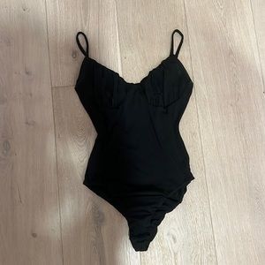princess polly black body suit